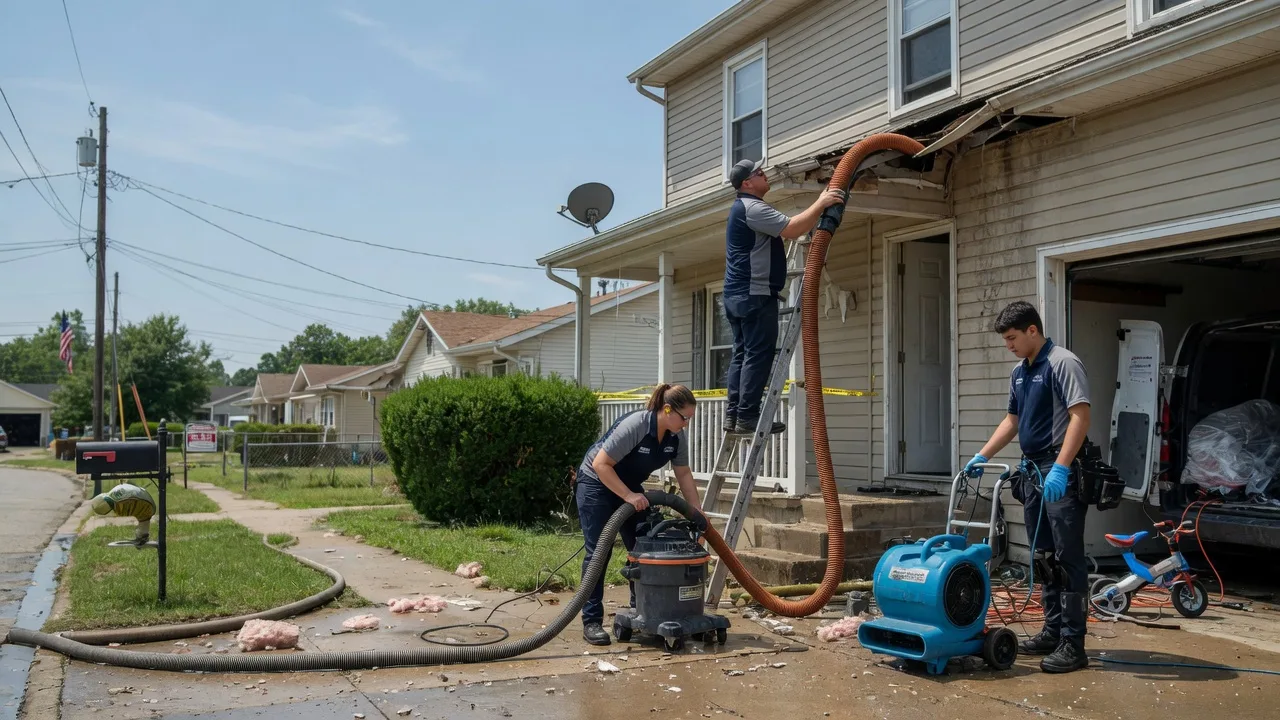 Water Damage Restoration in Kenefic, OK near me
